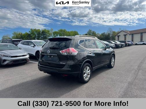 Midnight Jade 2015 Nissan Rogue SV