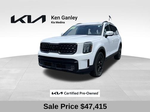 Glacial White Pearl 2025 Kia Telluride SX-Prestige X-Line