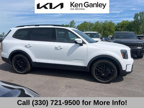Glacial White Pearl 2025 Kia Telluride SX-Prestige X-Line