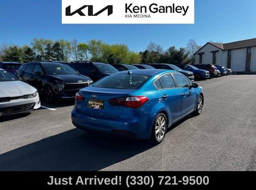Abyss Blue 2014 Kia Forte LX