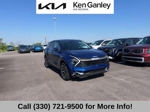 Sapphire Blue 2024 Kia Sportage EX