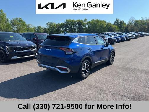Sapphire Blue 2024 Kia Sportage EX