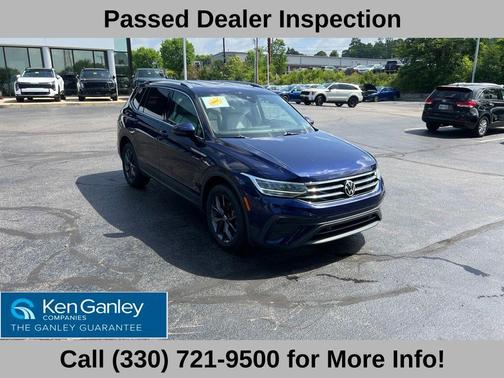Atlantic Blue 2023 Volkswagen Tiguan 2.0T SE