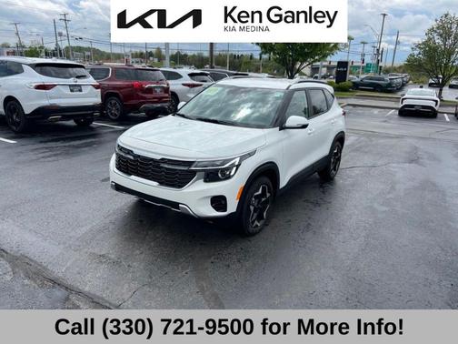 Snow White Pearl 2025 Kia Seltos S
