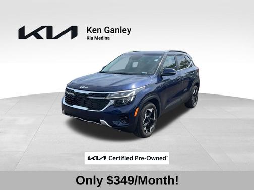 Dark Ocean Blue 2024 Kia Seltos EX
