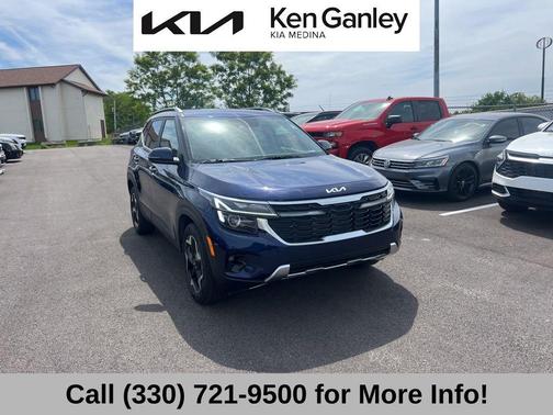 Dark Ocean Blue 2024 Kia Seltos EX