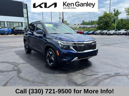 Dark Ocean Blue 2024 Kia Seltos EX