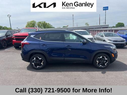 Dark Ocean Blue 2024 Kia Seltos EX