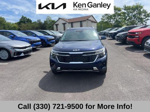 Dark Ocean Blue 2024 Kia Seltos EX