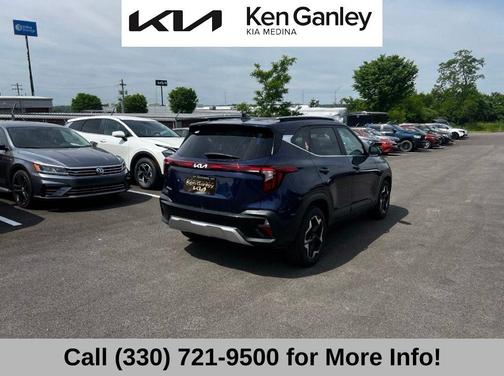 Dark Ocean Blue 2024 Kia Seltos EX