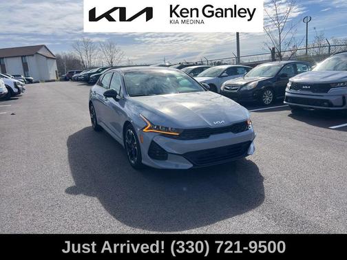 Wolf Gray 2022 Kia K5 GT-Line