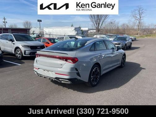 Wolf Gray 2022 Kia K5 GT-Line