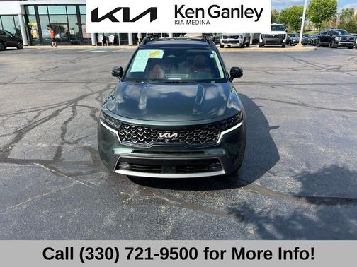 Aruba Green 2022 Kia Sorento SX Prestige