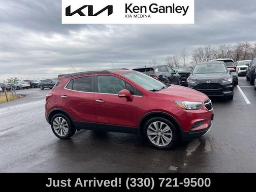 Winterberry Red Metallic 2019 Buick Encore Preferred