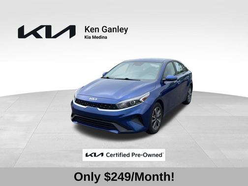 Blue 2023 Kia Forte LXS