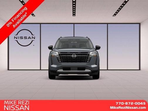 Boulder Gray Metallic 2026 Nissan Pathfinder Platinum