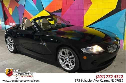 Black Sapphire Metallic 2005 BMW Z4 3.0i Roadster