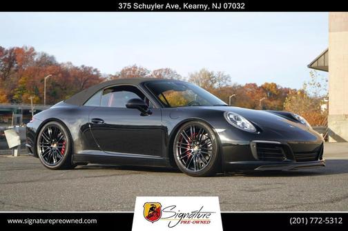 Black 2017 Porsche 911 Carrera