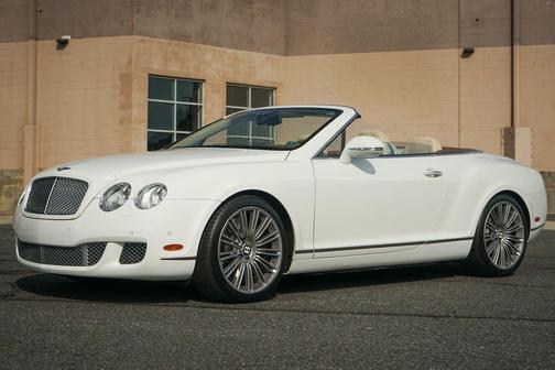 White 2010 Bentley Continental GTC Speed