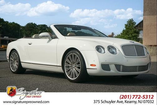 White 2010 Bentley Continental GTC Speed