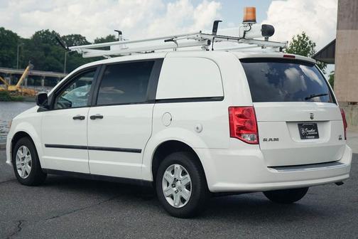 Stone White 2013 RAM Cargo Tradesman