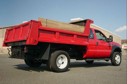 Red 2008 Ford F-450 XL