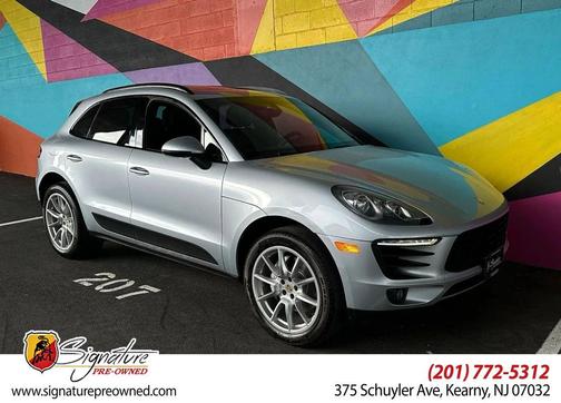 Rhodium Silver Metallic 2016 Porsche Macan Macan S