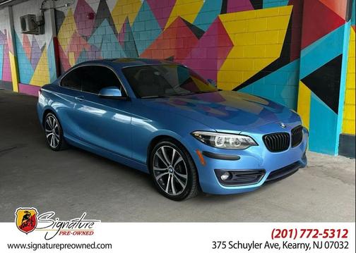 Seaside Blue Metallic 2018 BMW 230 xDrive