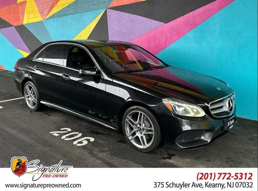 Black 2016 Mercedes-Benz E-Class 4MATIC