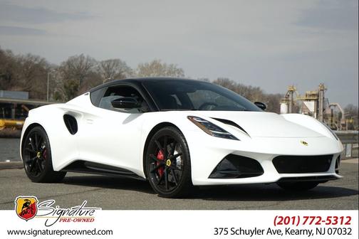 Mist White 2024 Lotus Emira V6 First Edition
