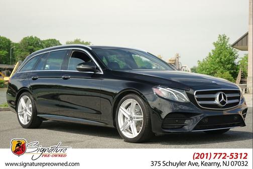Black 2017 Mercedes-Benz E-Class 4MATIC Wagon