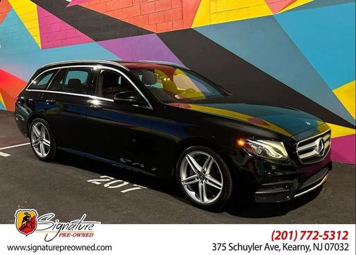 Black 2017 Mercedes-Benz E-Class 4MATIC Wagon
