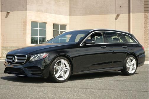 Black 2017 Mercedes-Benz E-Class 4MATIC Wagon
