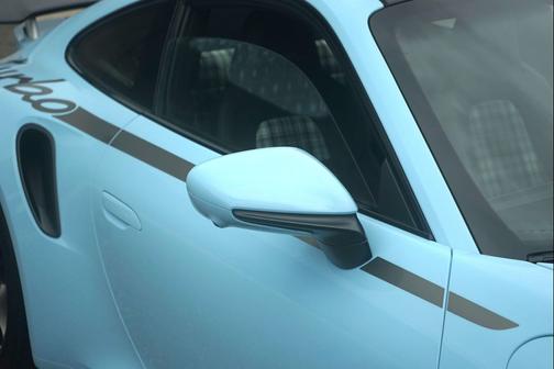 Gentian Blue Metallic 2025 Porsche 911 Turbo
