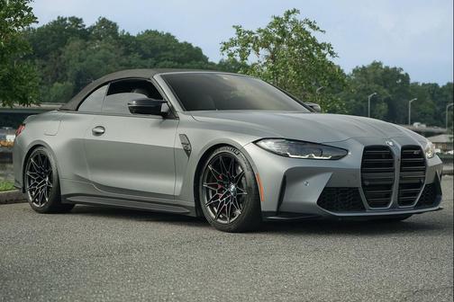 Skyscraper Grey Metallic 2022 BMW M4 Competition xDrive
