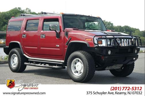 Red Metallic 2004 Hummer H2 Base