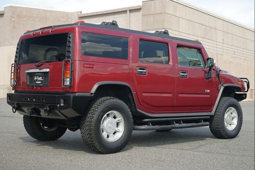 Red Metallic 2004 Hummer H2 Base