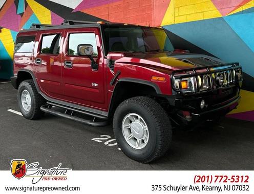 Red Metallic 2004 Hummer H2 Base