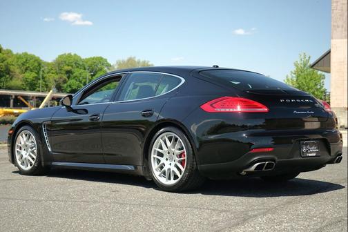 Black 2014 Porsche Panamera Turbo