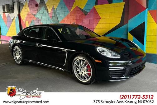 Black 2014 Porsche Panamera Turbo