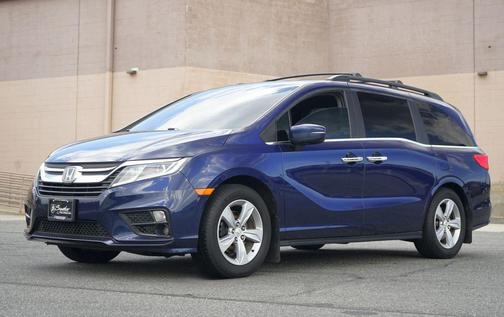 Obsidian Blue Pearl 2018 Honda Odyssey EX-L