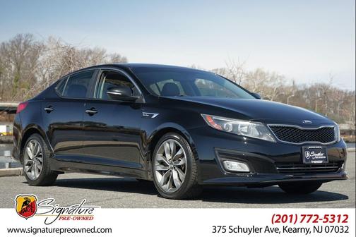 Ebony Black 2015 Kia Optima SX Turbo