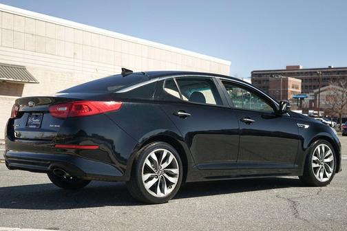Ebony Black 2015 Kia Optima SX Turbo