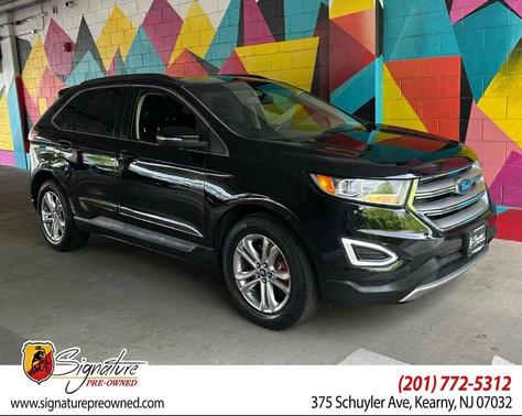 Shadow Black 2017 Ford Edge SEL