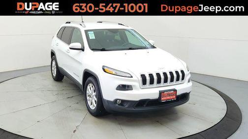 Bright White Clearcoat 2016 Jeep Cherokee Latitude