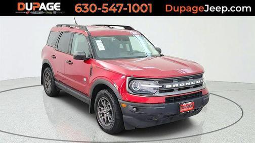 Rapid Red Metallic Tinted Clearcoat 2021 Ford Bronco Sport Big Bend