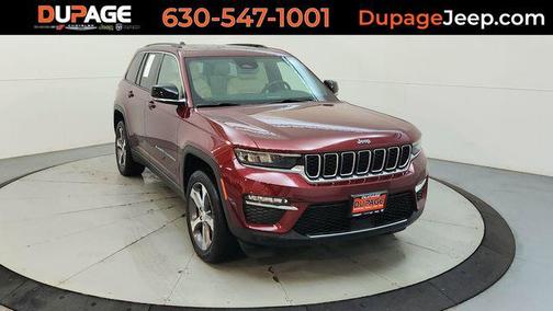 Velvet Red Pearlcoat 2023 Jeep Grand Cherokee 4xe Base
