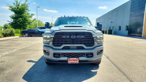 Ceramic Gray Clearcoat 2026 RAM 2500 Laramie Mega Cab 4x4 6'4' Box