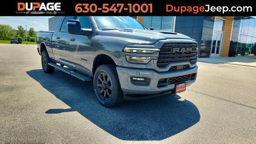 Ceramic Gray Clearcoat 2026 RAM 2500 Laramie Mega Cab 4x4 6'4' Box