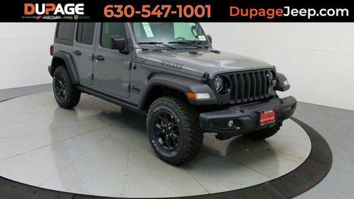 Sting-Gray Clearcoat 2023 Jeep Wrangler Willys